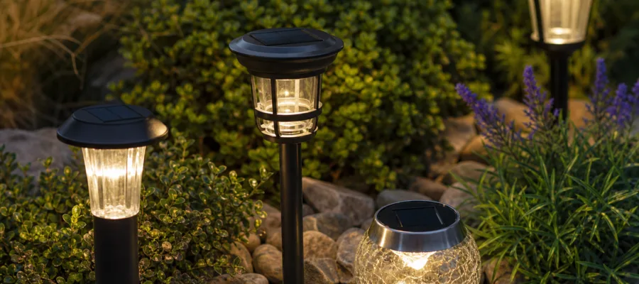 Solarlampe kaufen: Die beste Solarlampe fuer Garten, Terrasse und Balkon finden