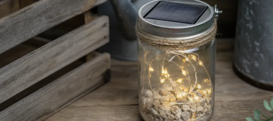Solarlampe upcyceln: Nachhaltige DIY-Projekte aus alten Materialien